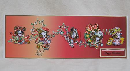 Christmas Dl to Decoupage by Karen Smith