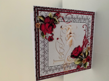 Love Swans Lace and Roses by Karen Swan