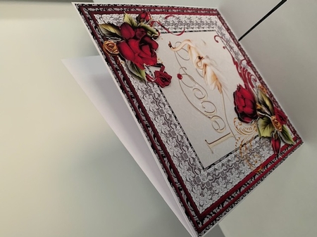 Love Swans Lace and Roses by Karen Swan