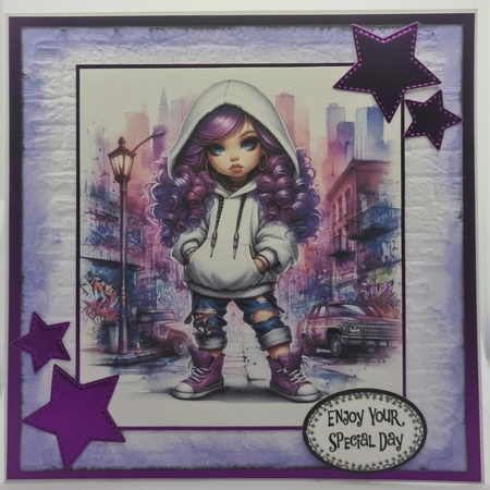 Urban City Teen Girl 2 by Karen Taylor