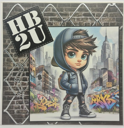 Urban City Teen Boys 2 by Karen Taylor