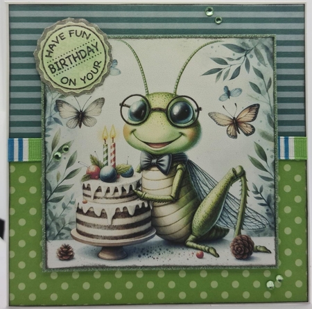 Bug Birthday Wishes by Karen Taylor