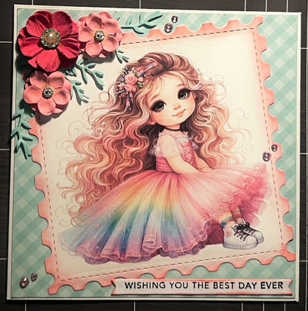 Cute Little Rainbow Tutu by Karen Taylor