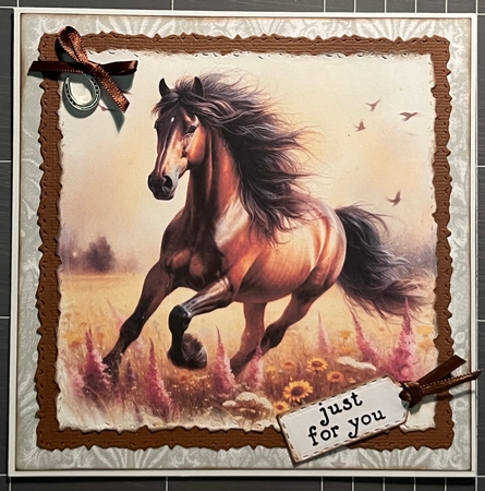 Wildflower Horse 2 by Karen Taylor