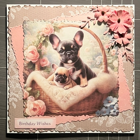 Charming Dog And Pups 5 by Karen Taylor
