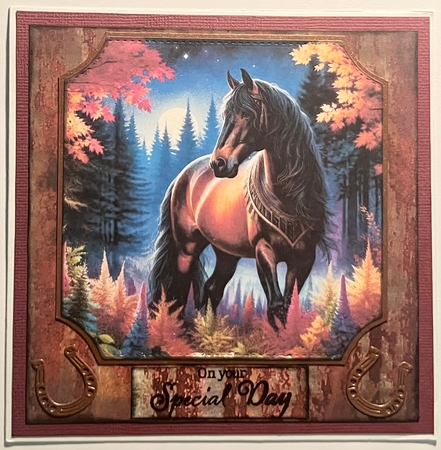 Autumn Forest Horse by Karen Taylor