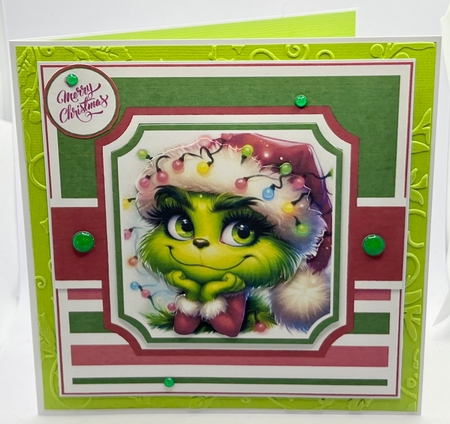 Merry And Bright Grinch by Karen Taylor