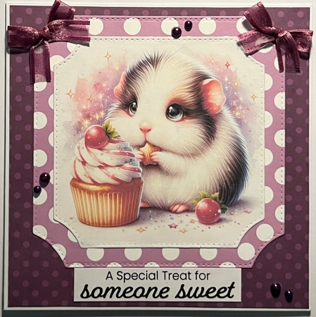Cupcake Guinea pig by Karen Taylor
