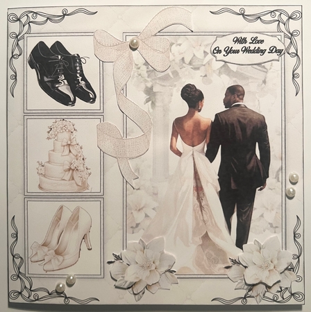 Lovely Wedding Mini Kit  7X7 by Karen Taylor