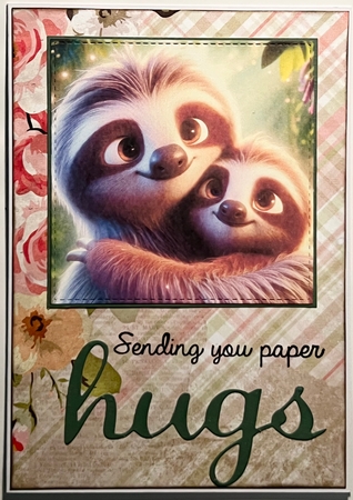 Sloth Hugs by Karen Taylor