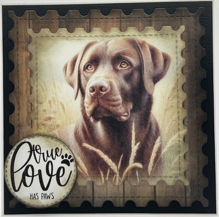 Pencil Portrait Dogs 5 by Karen Taylor