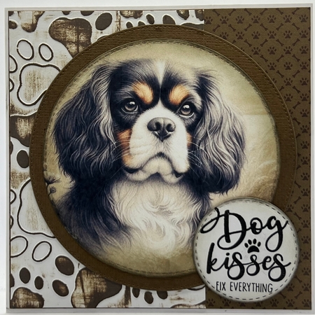 Pencil Portrait Dogs 9 by Karen Taylor