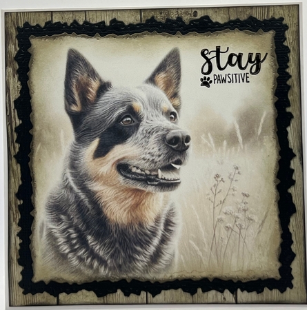 Pencil Portrait Dogs 14 by Karen Taylor