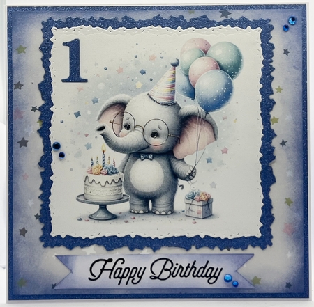 Birthday Elephants  by Karen Taylor