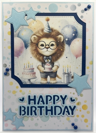 Birthday Lions by Karen Taylor