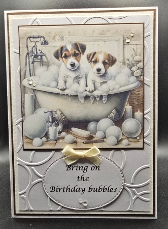 JACK RUSSEL PUPPIES - Illustrations for Cardmakers & Designers   by Karen Taylor