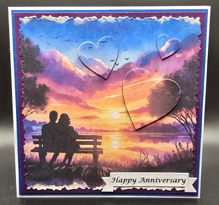 Sunset Bench CUSTOMER REQUEST  by Karen Taylor