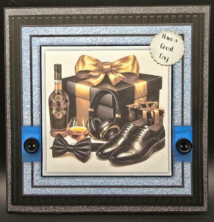 Gifts For Him 8x8 Card Front Bumper Kit by Karen Taylor