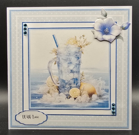 Blue Lagoon Drinks by Karen Taylor