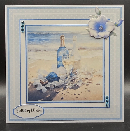 Blue Lagoon Drinks by Karen Taylor