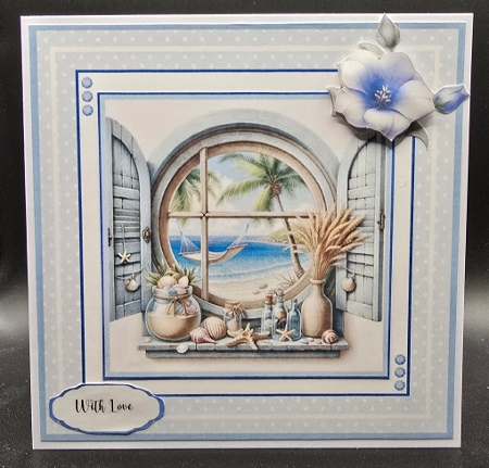 A Beautiful Beach View by Karen Taylor
