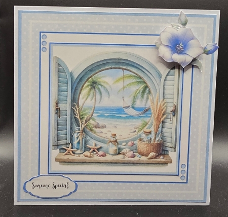 A Beautiful Beach View by Karen Taylor