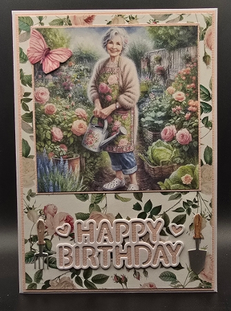 Senior Garden Lady 2 by Karen Taylor