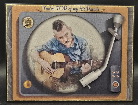 Dads Record Deck 2 by Karen Taylor