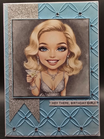 Martini  Lady  by Karen Taylor