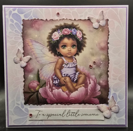 Butterfly Fairy Babe 1 by Karen Taylor