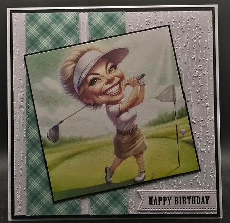 Golf Lady/Girls CUSTOMER REQUEST by Karen Taylor