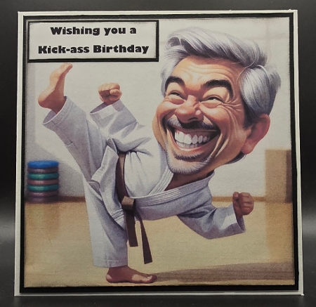 Karate Men/Boys CUSTOMER REQUEST  by Karen Taylor