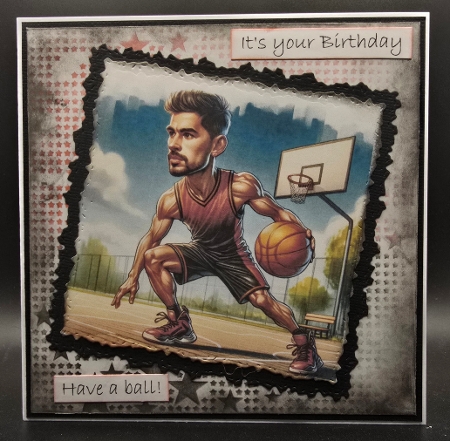CUSTOMER REQUEST  Basketball Men/Boys Karen by Karen Taylor