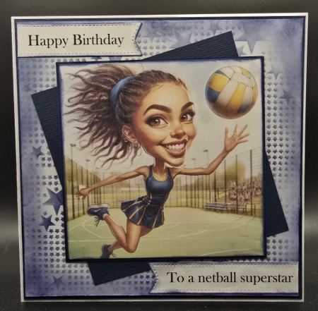 CUSTOMER REQUEST  Netball Girls/Lady Karen by Karen Taylor