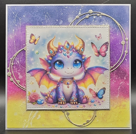 Cute Little Dragon  by Karen Taylor