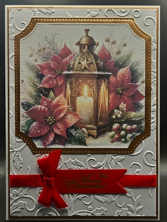 Christmas Lantern 1 by Karen Taylor