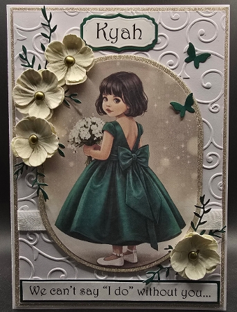 Flower Girls CUSTOMER REQUEST  by Karen Taylor