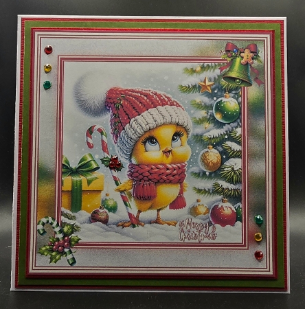 Christmas Wishes Cartoon04 Topper by Karen Taylor