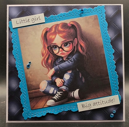 Lil Miss Attitude  by Karen Taylor