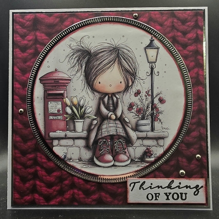 Cute Shabby Girl - Illustrations for Cards, Mini kits & Designers by Karen Taylor