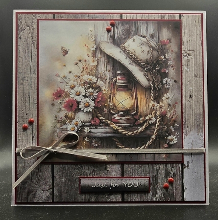 Western Wood Wall 1 - Illustrations for Cards, Mini kits & Designers by Karen Taylor