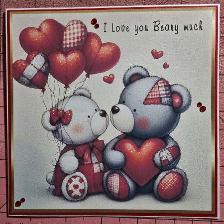 i love you beary much 1 by Karen Taylor