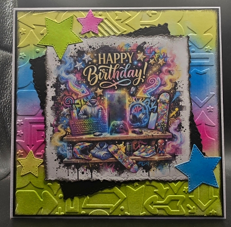 Urban teen Birthday wishes 4 by Karen Taylor