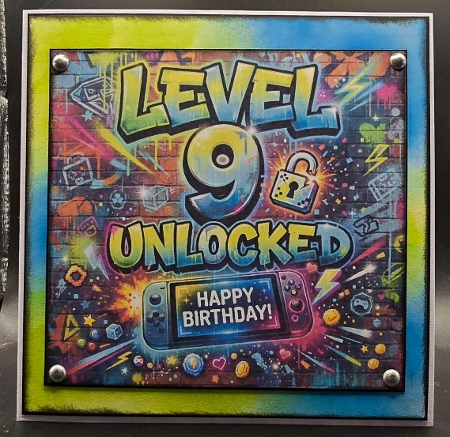 Level up Birthday 9/10/11/12/13/14/15 by Karen Taylor