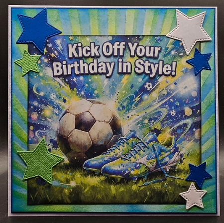 Birthday football  by Karen Taylor