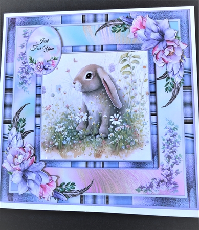 Cute Rabbit Mini Page Kit by KAREN WHYBORN