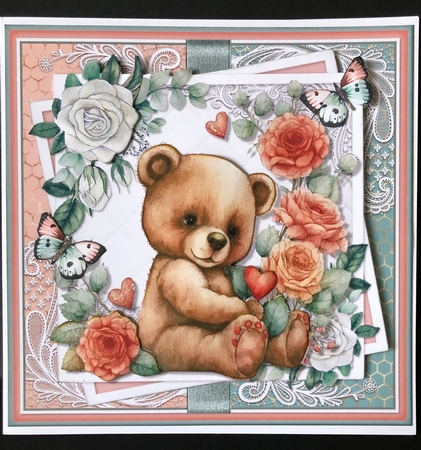 Care Bear one  by KAREN WHYBORN