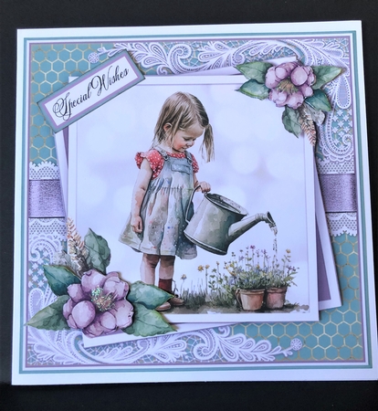 Just a Girl and her Garden KIT-three  by KAREN WHYBORN