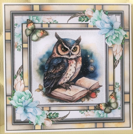 The Wise Owl 02 Mini Page Kit by KAREN WHYBORN