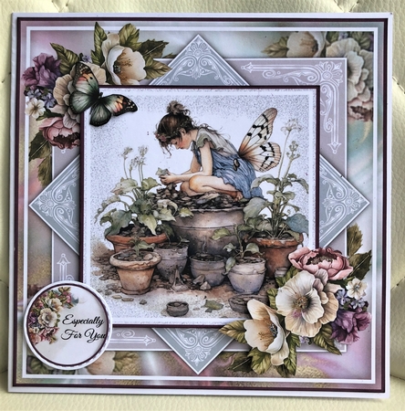 The Gardening Fairy Mini Page Kit by KAREN WHYBORN